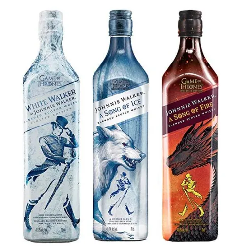 ジョニーウォーカー ゲーム・オブ・スローンズ 3本セット　1000ml Johnnie Walker Game Of Thrones Limited Edition Collection - Fine